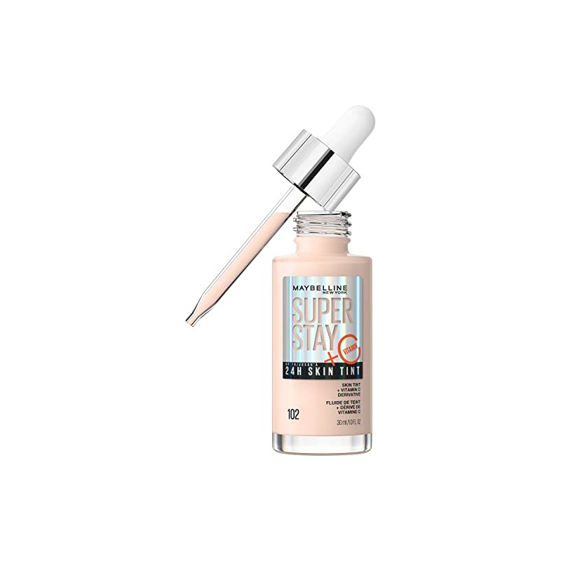 Maybelline Super Stay Up to 24HR Skin Tint, Radiant Light-to-Medium