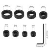 Nutmanel 8Pcs Drill Bit Depth Stop Collar Set, Drill Depth
