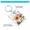 PATIKIL Acrylic Photo Frame Keychain, 30 Pack 1.8x1.4 Blank Picture