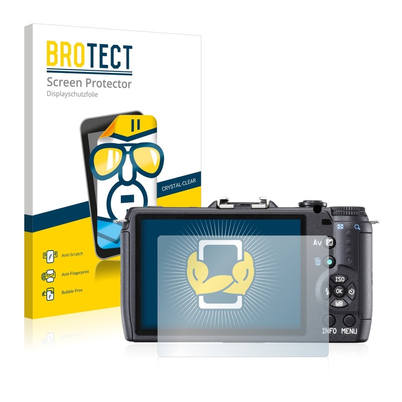 BROTECT Screen Protector Compatible with Pentax Q10 (Pack of 2)