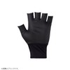 Daiwa DG-8123W Windproof Beltless Gloves, 5 Cuts, Gunmetal, L, Fishing