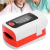Fingertip Pulse Oximeter Blood Oxygen Saturation Monitor Portable Pulse OximeterOrange