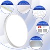 MODERN 6 Pack 28W 3200lm Flush Mount LED Ceiling Light,