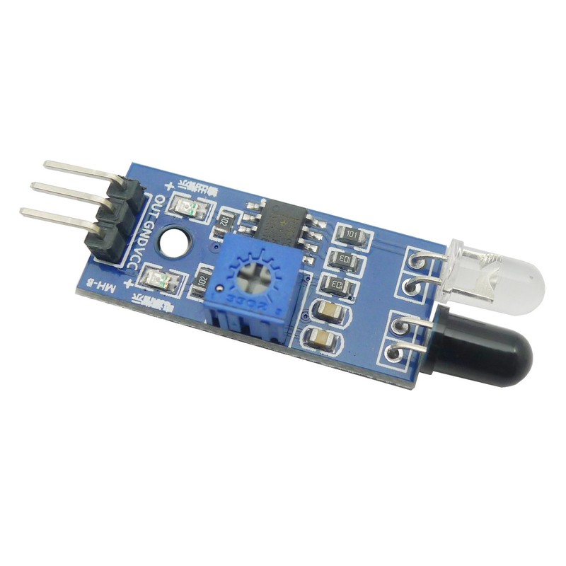 Aihasd LM393 Infrared Collision and Obstacle Detection Sensor Module for