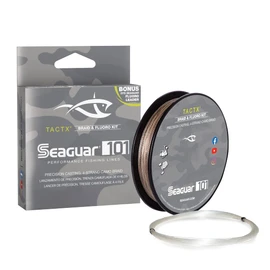 Seaguar101 TACTX Braided Line Camo 300 yds, 80-Pound Fluoro Leader - 80TCX300