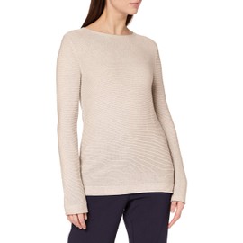 Tom Tailor Women's 1016350 Ottoman Pullover, Dusty 24192 Alabaster Melange, xl