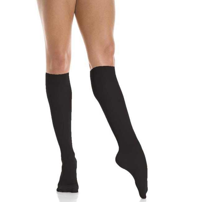Mondor Black Knee High Socks