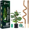 2 Pack Moss Pole - 48'' Bendable Moss Pole Monstera