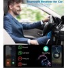 KAIY Bluetooth Transmitter Receiver, Bluetooth Car Adapter for Handsfree Call