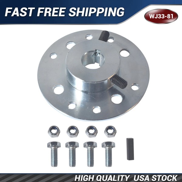 Unbranded Sprocket Hub 3/4"Bore 3/16"Keyway Fit Go-Karts Mini Bike Sprocket