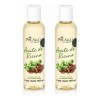 Aceite de Ricino Puro Pacalli 2 Pack Cejas Pestañas Cabello