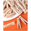 Mini Clothes Pins Wooden Small Clothespins for Photo 1.77 Inch