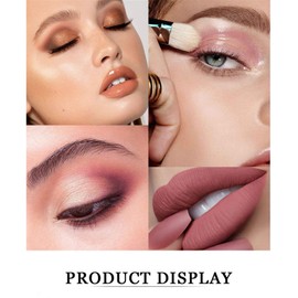 Professional Makeup Sets, MKNZOME Vanity Case, Make-Up Set, Women's Make-Up Set, Makeup Palettes, Cosmetics, Eyeshadow, Lip Gloss, Birthday, Christmas Gift Set