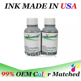 Vivid Colors 2x30ml dye refill ink for HP 65 65XL Deskjet 2652 3720 3730 3732 3752 3755 3758