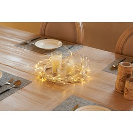 LITBLOOM Lighted Birch Garland Battery Operated with 8 Functions 48 Multi-Color and Warm White Lights, Pre-lit Twig Vine Lights 6FT for Home Bedroom Wall Mantle Decoration