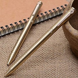 Metal Ballpoint Pen Signature Pen Office Ballpoint Pen with 0.5mm Black Refills. Nice Gift for Friends and Colleagues of the Family