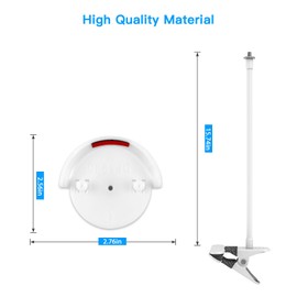 Koroao Clamp Baby Monitor Mount for VTech Advanced HQ Max Baby Monitor Camera (White)