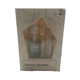 Quartz Goldessence Body Oil Set Crystal Infused Aqua Quartz