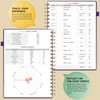 Soomeet Budget Planner - Monthly Bill Organizer with Pockets. Undated