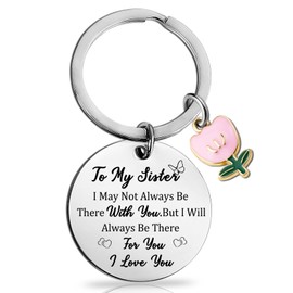 Gifts For Sister From Sister Girls Sisters Gifts For Women Friends Sisters Keychain From Sibling Funny Present For Sibling Long Distance Relationship Gift For Siblings Best Friend Birthday Valentines