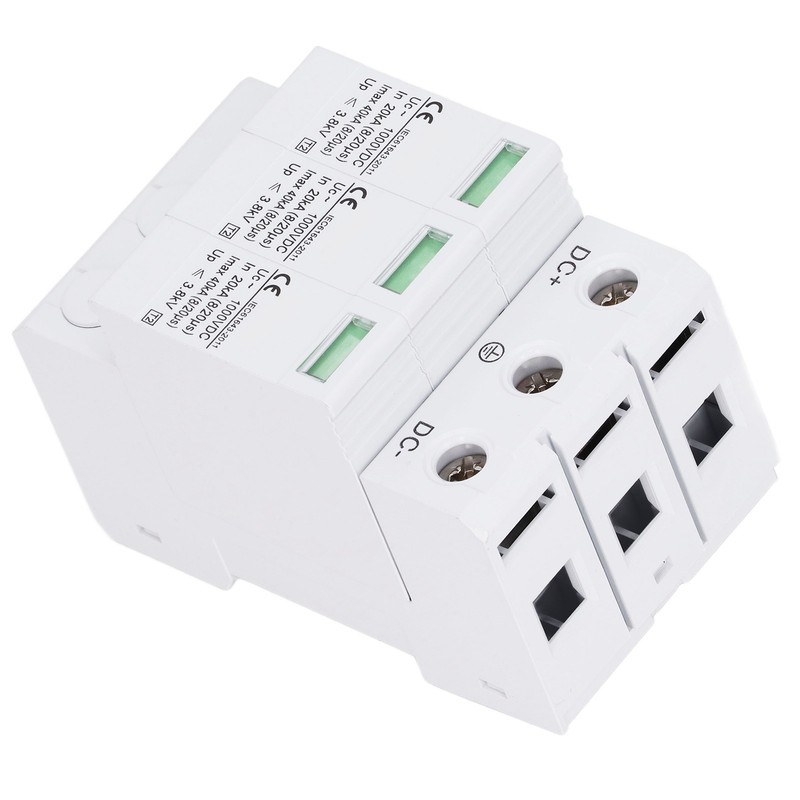 DC 1000V 40KA Surge Protector Arrester Protective Device for Photovoltaic