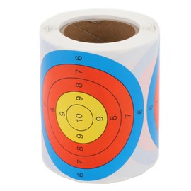 200pcs/Roll Shooting Target Sticker Universal Full Color Self Adhesive Shooting Target Paper for Training