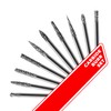 Pilim Tungsten Carbide Burr Set 1/8 (3 mm) Shank, Die
