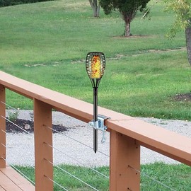 Alnicov Outdoor Parasol Clip Parasol Fixed Clamp Bracket Portable Umbrella Clips for Railings Patios Tables and Chairs