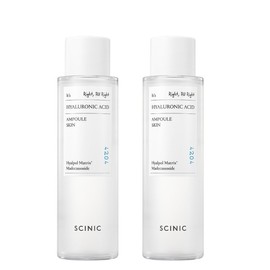 Hyaluronic Acid Ampoule Skin 150ml x 2 / 히아루론산 앰플스킨150ml 2개