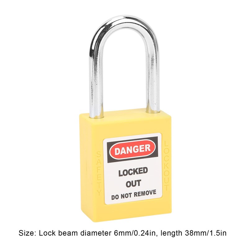 Cyrank 5 Lockout Tagout Locks, Loto Safety Padlocks Lockout Locks