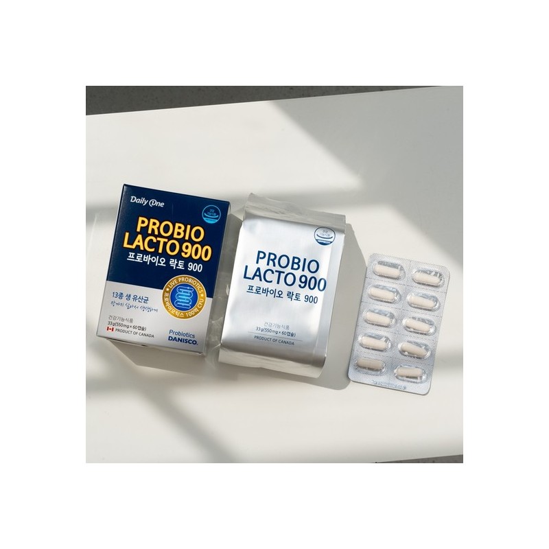 Daily One Probiolacto 900 Probiotics 10 Billion CFU Guaranteed Strain,