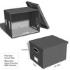 Oterri File Organizer Box,Filing Box with Lid,File Box for Letter/Legal