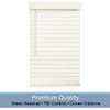 LOTUS & WINDOWARE Cordless 2" Faux Wood Blind 31" Wide