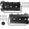 Pair Left Right Engine Valve Covers Compatible with 2005-2019 Nissan