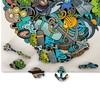 ANIWOOD Wooden Puzzle Adult Animals Die-Cut Lid Life-Size Puzzle Box