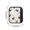 Viewamoon - Juego de 4 fundas para asas, antideslizantes, para