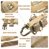 AIWAI Tactical Dog Harness with Pouches,Dog Vest Harness for Large