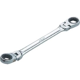 Kyoto Tools (KTC) MR11214F Ratchet Offset Wrench (Double Head Oscillating Type) 0.5 x 0.6 inches (12 x 14 mm)