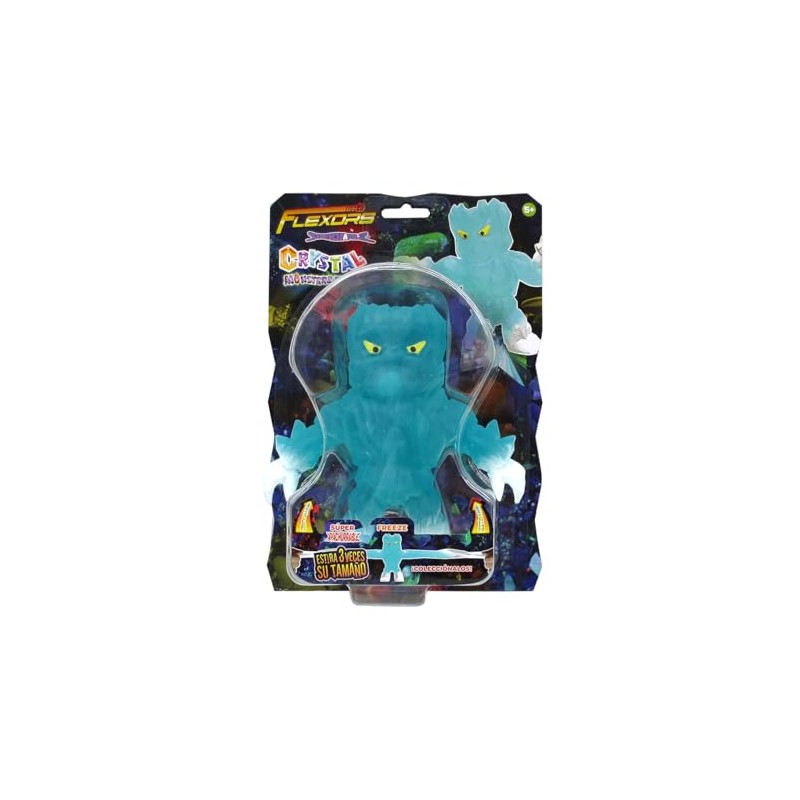 Flexors Ruz - Figura de Acción Estirable Crystal Monsters 6"