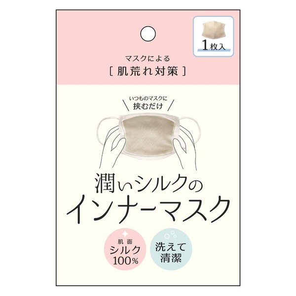 Alphax Moisturizing Silk Inner Mask, Protects Against Rough Skin, Pack