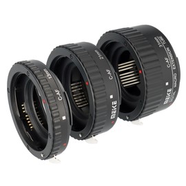 Khalia-Foto Pixel and AF Auto Focus Automatic Extension Rings for Canon EOS by Meike (Set C/AF1/B)
