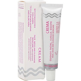 Crema Española Antiarrugas con Colágeno y Centella Asiática Tubos de 40 ml,Correctora de Manchas Oscuras,Ilumina el Tono de la Piel，Esencia de Extracto Vegetal，Reduce Eficazmente la Pérdida de Hidratación de la piel、Rejuvenece tu piel