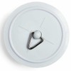 Citystores® 2 pack 45mm White Bath Plug, 1-3/4" (45mm) Universal