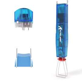 ATTACK SHARK KS01 2-in-1 Switch Puller Keycap Puller for Mechanical Keyboard,304 Stainless Steel Puller,Switch DIY Tool,Easily Remove Replacement Gaming Keyboard(Blue Transparent)