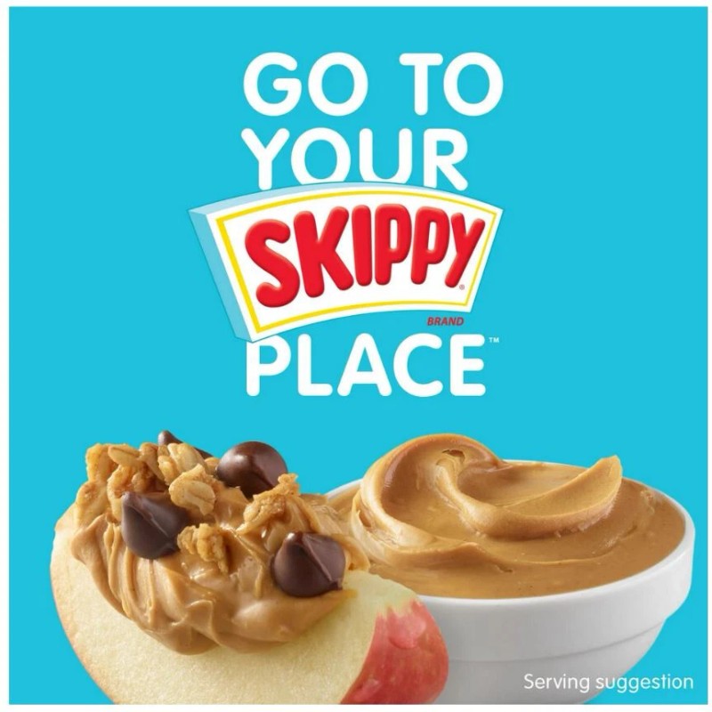 SKIPPY Creamy Peanut Butter Spread, Plastic Jar 40 oz (2