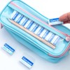 M&G 12 Pack White Erasers Bulk, Small Rubber Pencil Erasers
