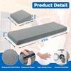 BALAPET Waterproof Sauna Seat Cushion with Lumbar Support, 3 Inch