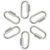 6 PCS 304 Stainless Steel Quick Link Hooks