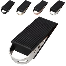 fogman Door Stopper, Door Stopper, Entryway, Stylish, Modern, Office, Rubber, Indoor, Cute (Black)