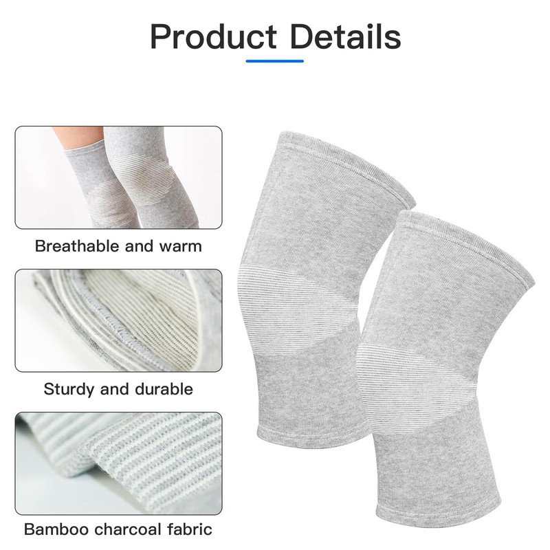 One Compress Bamboo Knee Sleeves For Women & Men Knee